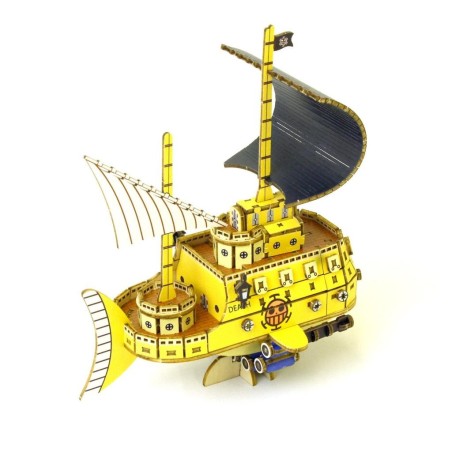 ONE PIECE - Law's Submarine - Wood Model Kit 16cm 
