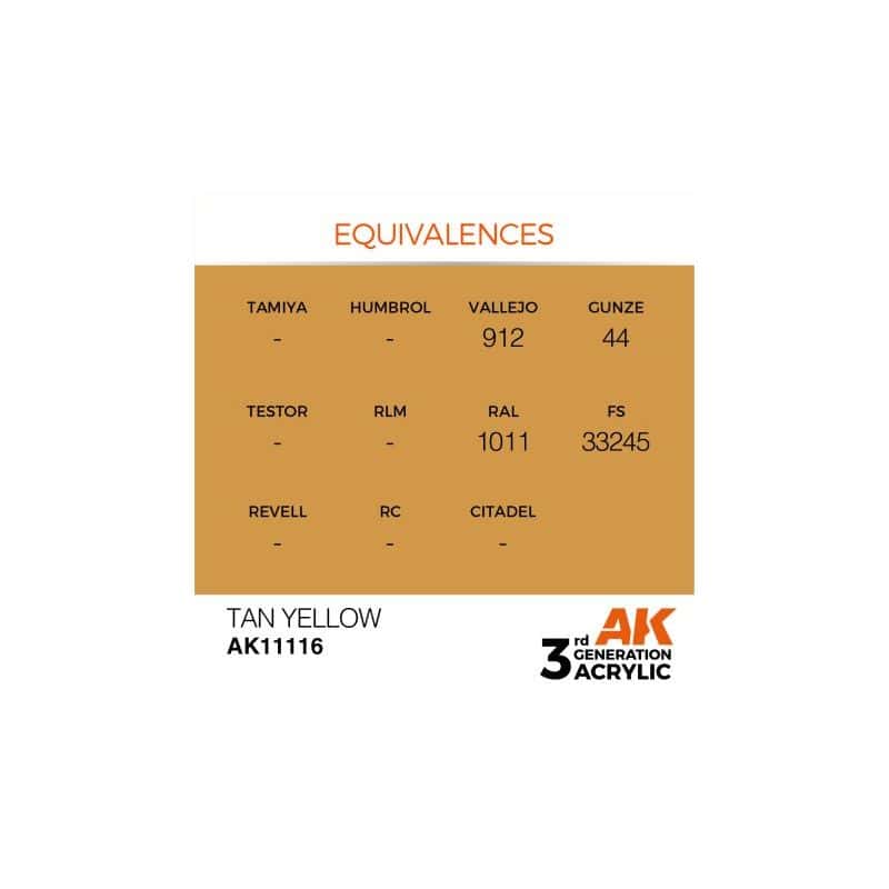 Tan Yellow 17ml