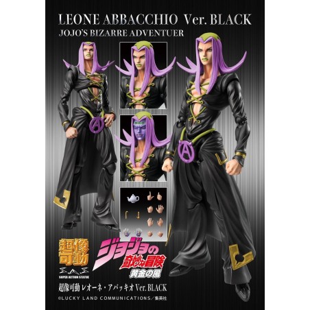 JOJO PART 5 - Abbacchio "Black version" - Figurine Big Chozokado 16cm 