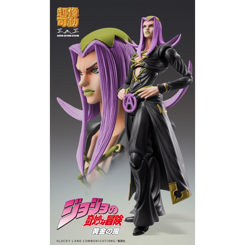 JOJO PART 5 - Abbacchio "Black version" - Figurine Big Chozokado 16cm 