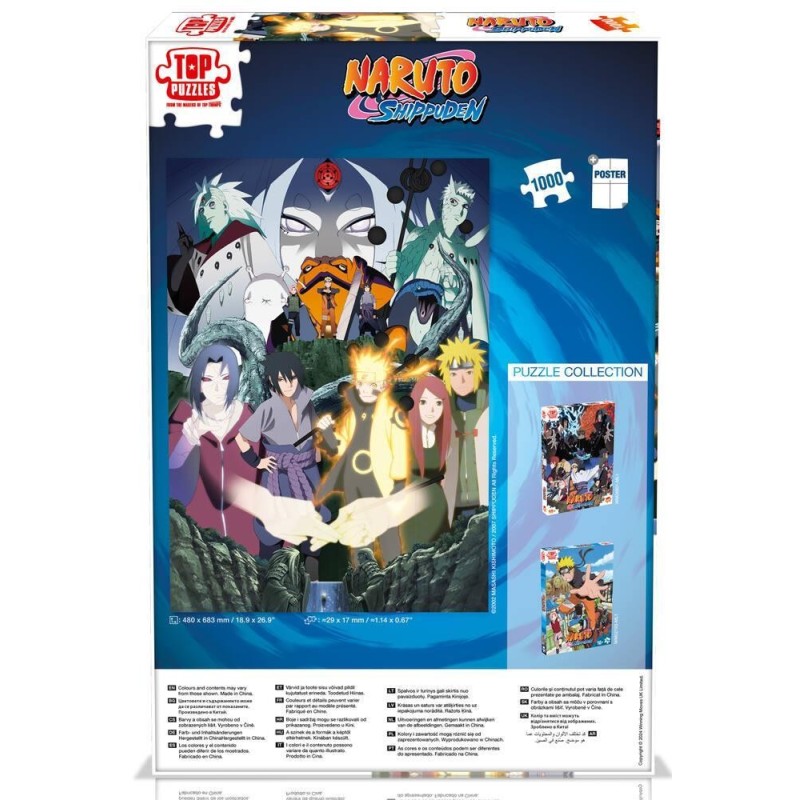 NARUTO SHIPPUDEN - Le Dernier Combat - Puzzle 1000PCS 
