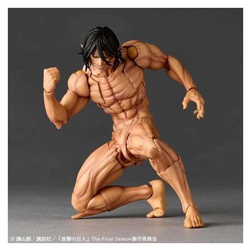 L'ATTAQUE DES TITANS - Titan Assaillant - Figurine Revoltech A.Y. 17cm 