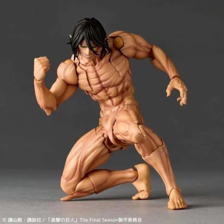 L'ATTAQUE DES TITANS - Titan Assaillant - Figurine Revoltech A.Y. 17cm 