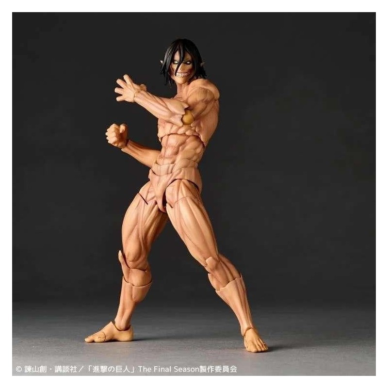 L'ATTAQUE DES TITANS - Titan Assaillant - Figurine Revoltech A.Y. 17cm 