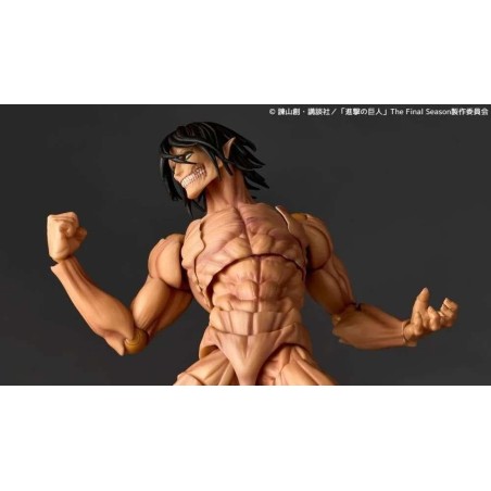 L'ATTAQUE DES TITANS - Titan Assaillant - Figurine Revoltech A.Y. 17cm 