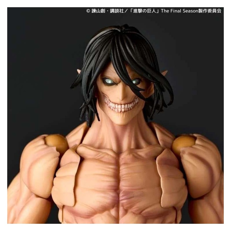 L'ATTAQUE DES TITANS - Titan Assaillant - Figurine Revoltech A.Y. 17cm 