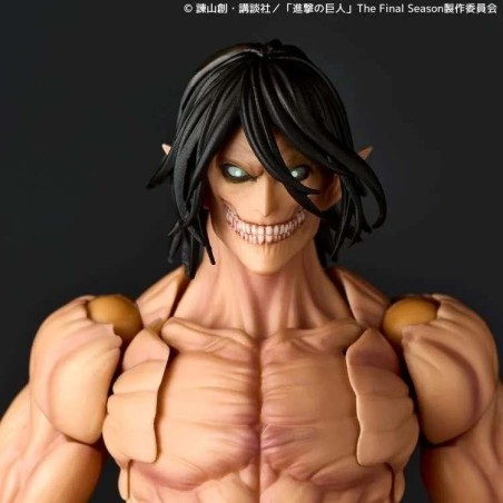 L'ATTAQUE DES TITANS - Titan Assaillant - Figurine Revoltech A.Y. 17cm 