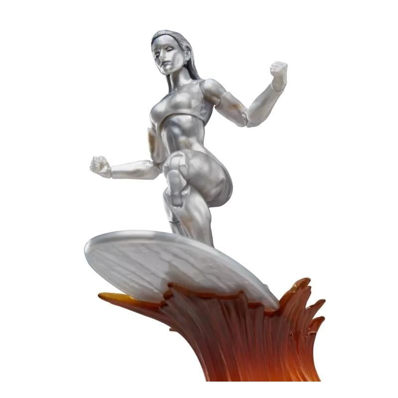 LES 4 FANTASTIQUES 2025 - Surfeuse d'Argent - Fig. Legends Series 15cm 