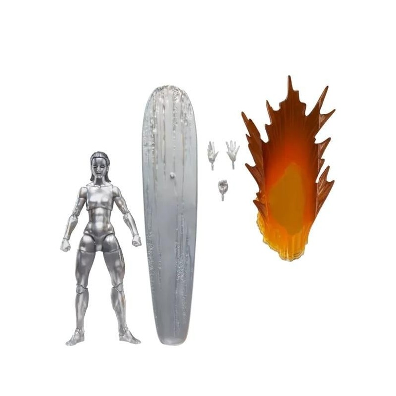 LES 4 FANTASTIQUES 2025 - Surfeuse d'Argent - Fig. Legends Series 15cm 