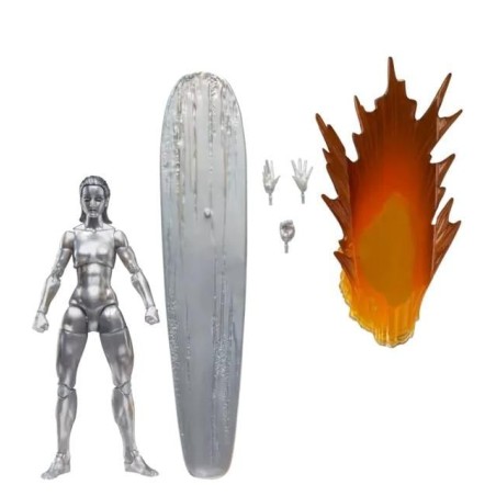 LES 4 FANTASTIQUES 2025 - Surfeuse d'Argent - Fig. Legends Series 15cm 