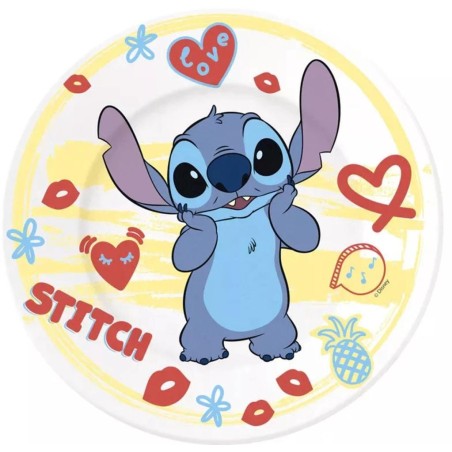 STITCH - Dinner Set - Mug 325ml + Bowl + Plate 3pc 