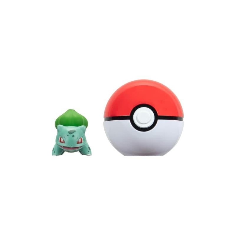 POKEMON - Bulbizarre et Pokeball - Clip 'N' Go 