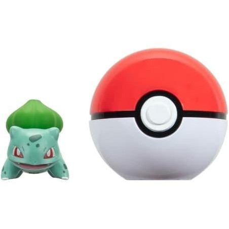 POKEMON - Bulbizarre et Pokeball - Clip 'N' Go 