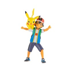 POKEMON - Sacha et Pikachu - Figurine  2