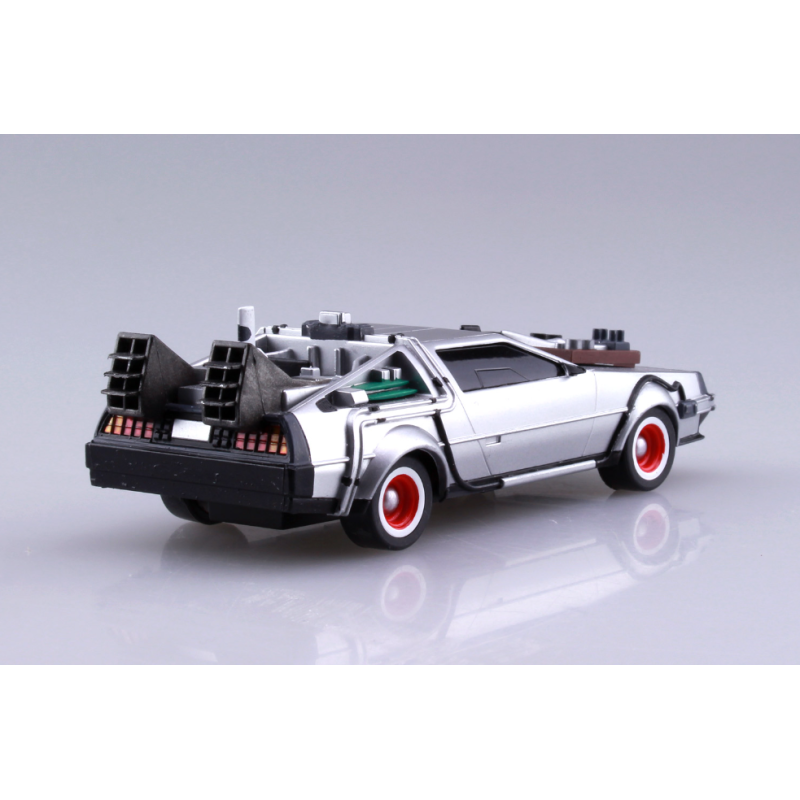 RETOUR VERS LES FUTUR 3 - Delorean - Model Kit 1/43 10cm 
