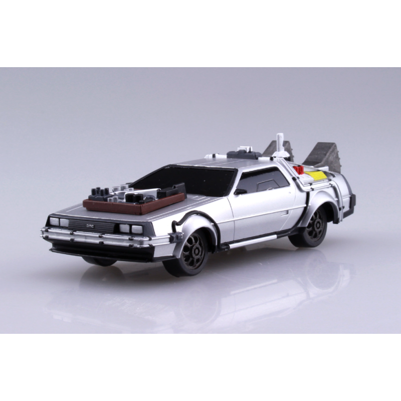 RETOUR VERS LES FUTUR 3 - Delorean - Model Kit 1/43 10cm 