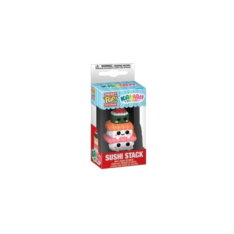 KAWAII FOODIES - Pocket Pop Keychains - Sushi Stack 