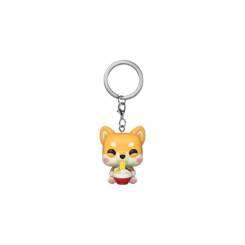 KAWAII FOODIES - Pocket Pop Keychains - Ramen Shiba 