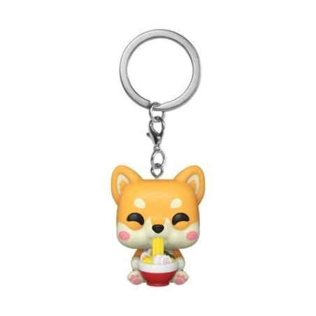 KAWAII FOODIES - Pocket Pop Keychains - Ramen Shiba 