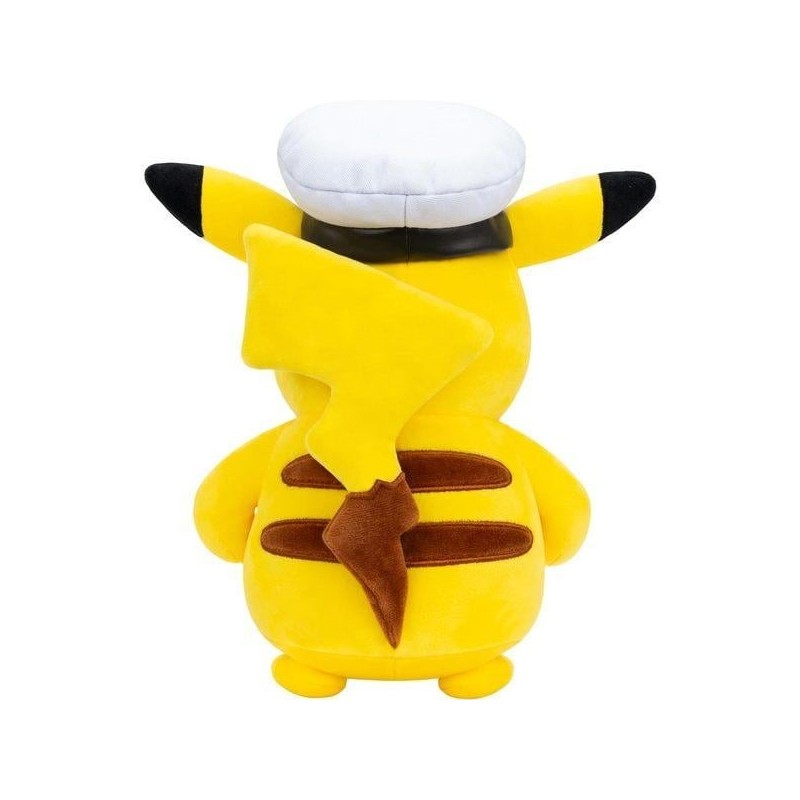 POKEMON - Capitaine Pikachu - Peluche 20cm 