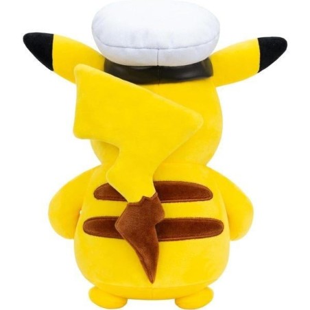 POKEMON - Capitaine Pikachu - Peluche 20cm 