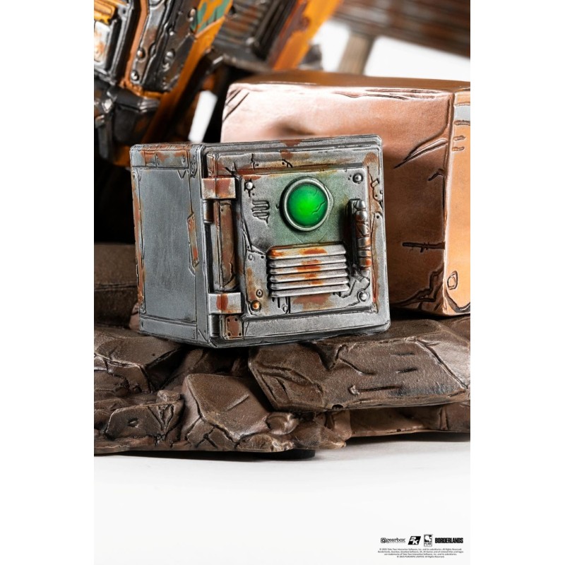 BORDERLANDS 3 - Psycho & Claptrap - Statuette 1/6 40cm 