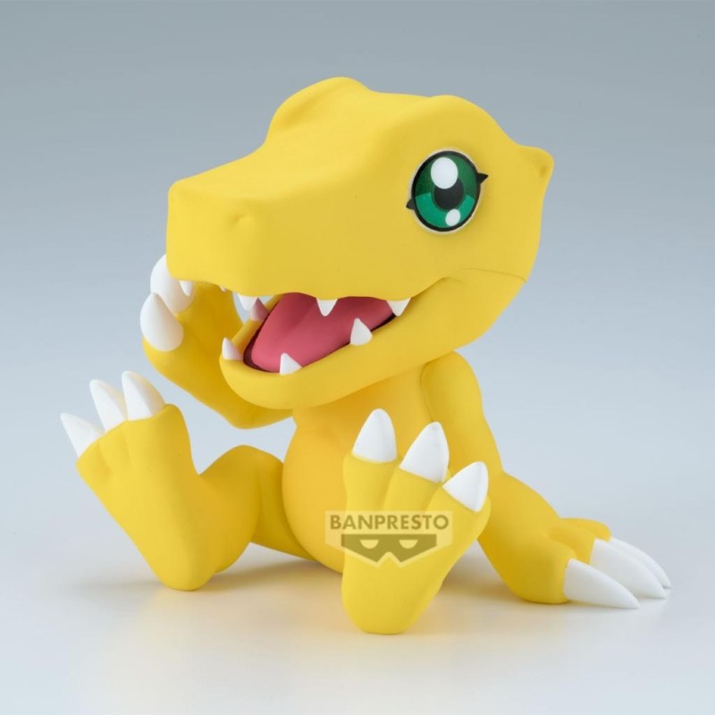 DIGIMON ADVENTURE - Agumon - Figure Sofvimates 9cm 