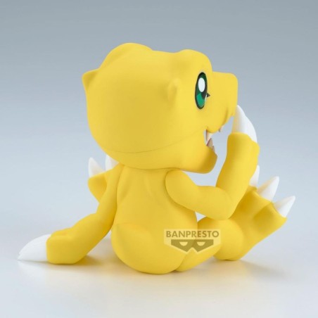DIGIMON ADVENTURE - Agumon - Figurine Sofvimates 9cm 