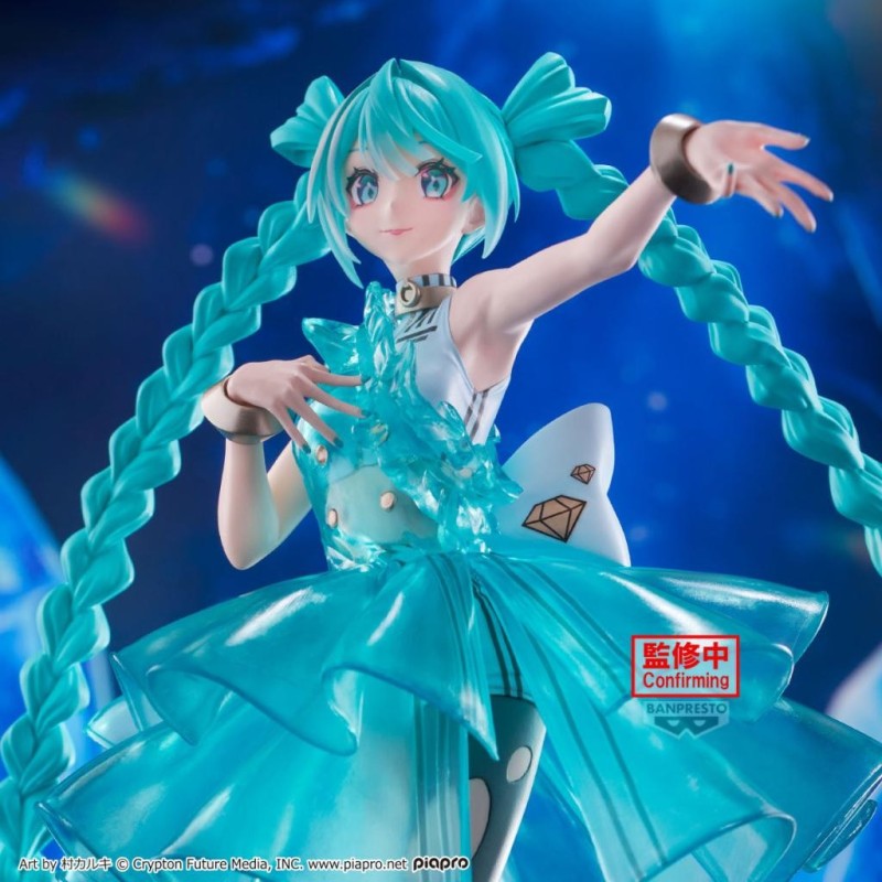 HATSUNE MIKU - Emerald Gem - Figurine Clearluxe 28cm 