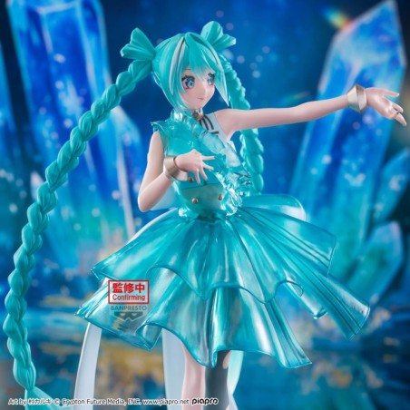 HATSUNE MIKU - Emerald Gem - Figurine Clearluxe 28cm 