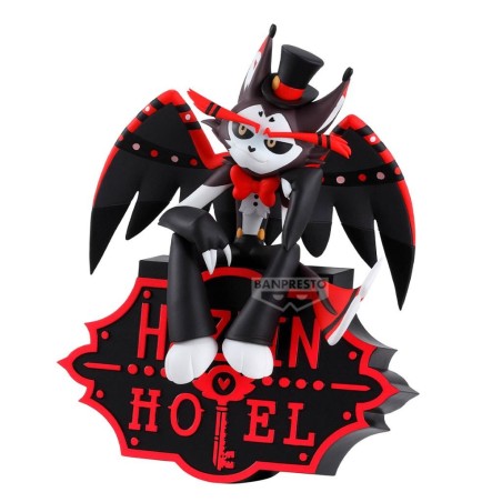 HAZBIN HOTEL - Husk - Figurine Monitor Top 15cm 