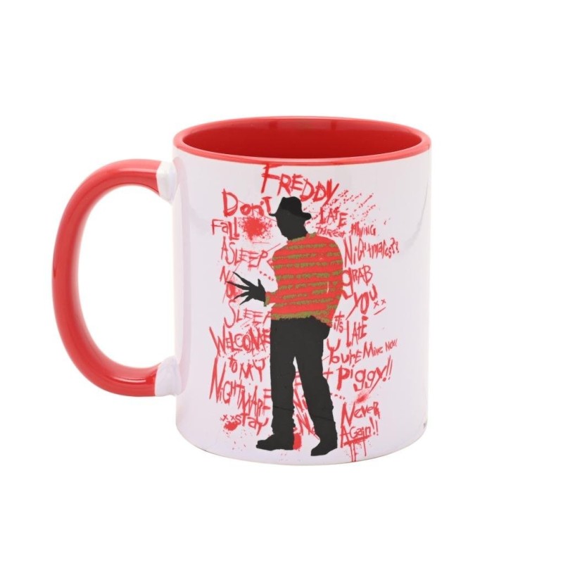 LES GRIFFES DE LA NUIT - Freddy Krueger - Mug Interieur Coloré 325ml 
