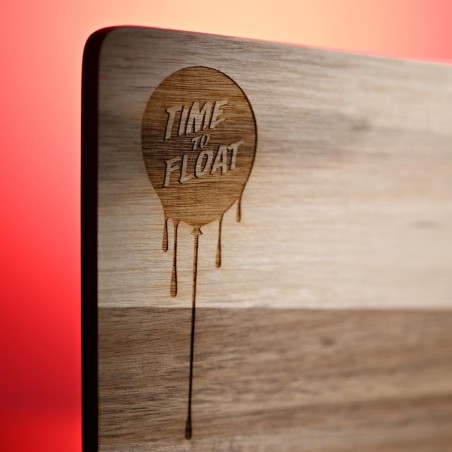 IT - Time to Float - Wood Serving Board 