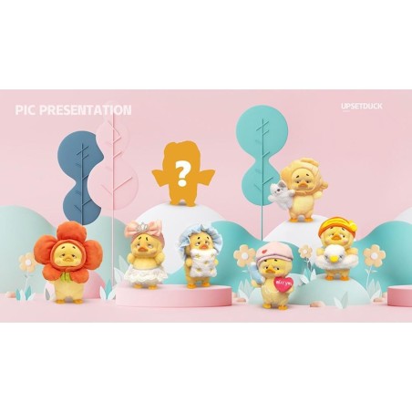 UPSETDUCK - Display de 6 Cute Duck 16cm ( 6 different + 1 Secret ) 