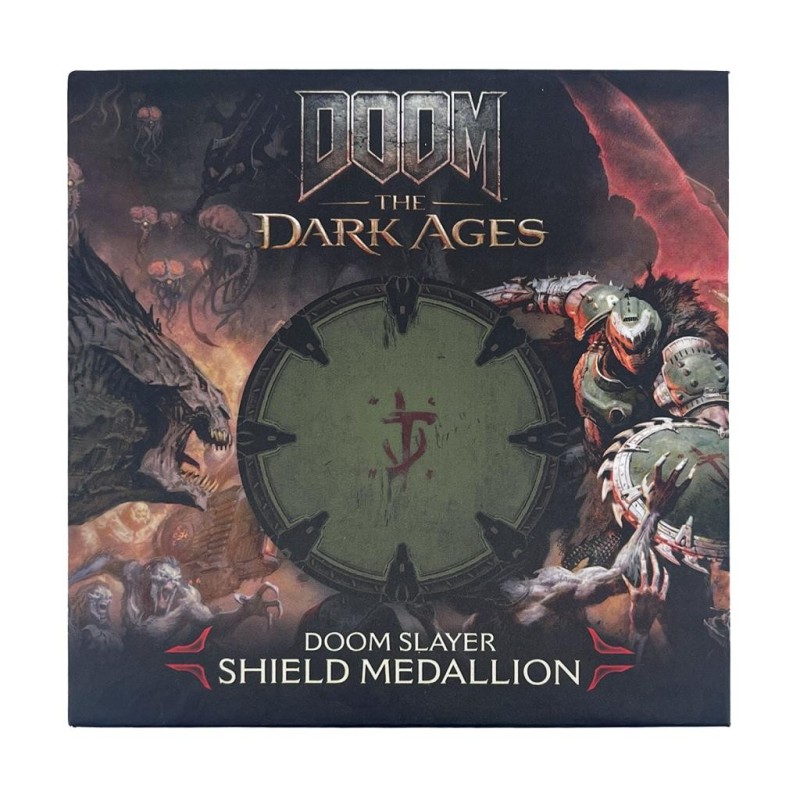 DOOM THE DARK AGES - Shield - Médaillon Edition Limitée 