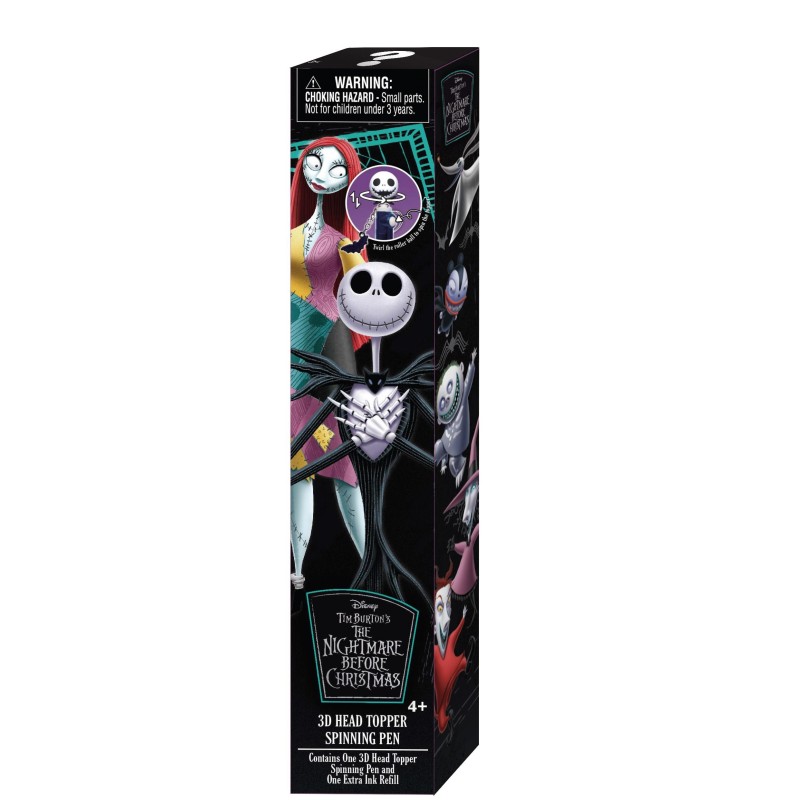 NBX - Stylo rotatif 3D Head Topper (Display de 16 pieces) 