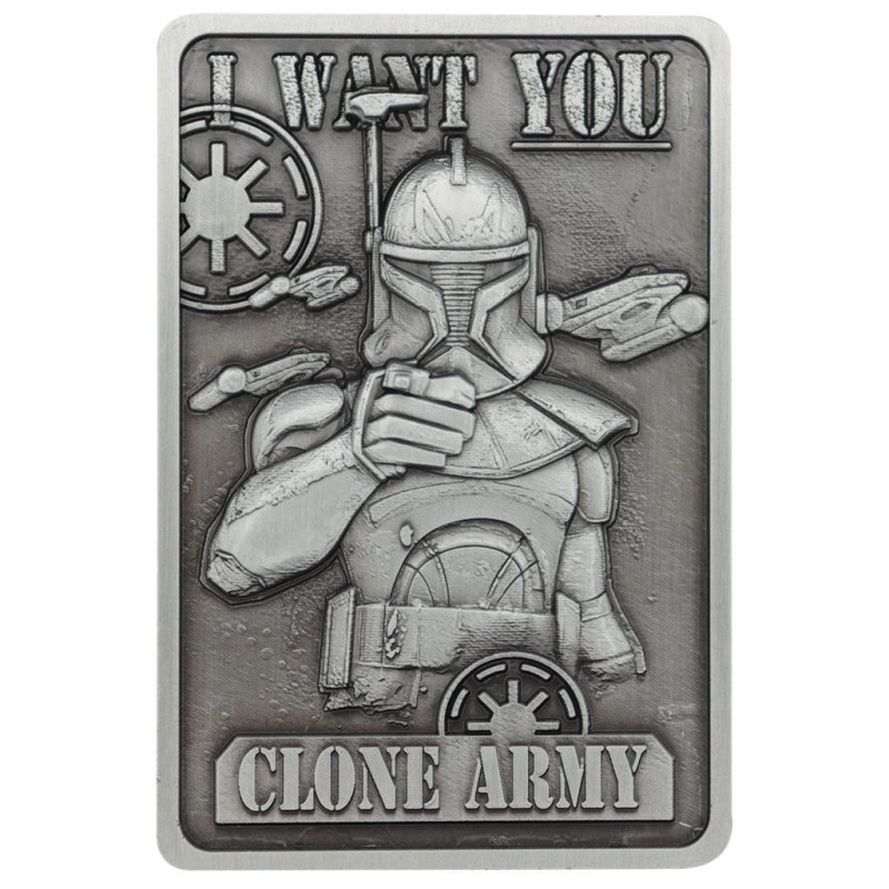 STAR WARS THE CLONE WARS - Capitaine Rex - Lingot Edition Limitée 
