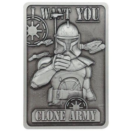 STAR WARS THE CLONE WARS - Capitaine Rex - Lingot Edition Limitée 