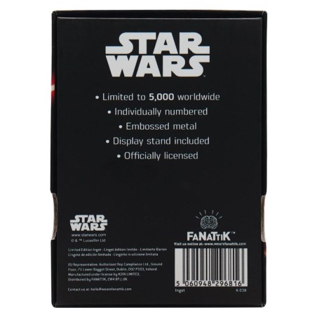 STAR WARS 5 - Luke & Dark Vador - Lingot Edition Limitée 