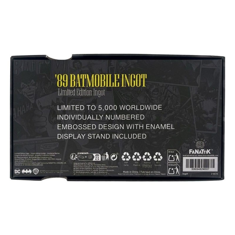 DC - Batmobile - Lingot XL Edition Limitée 