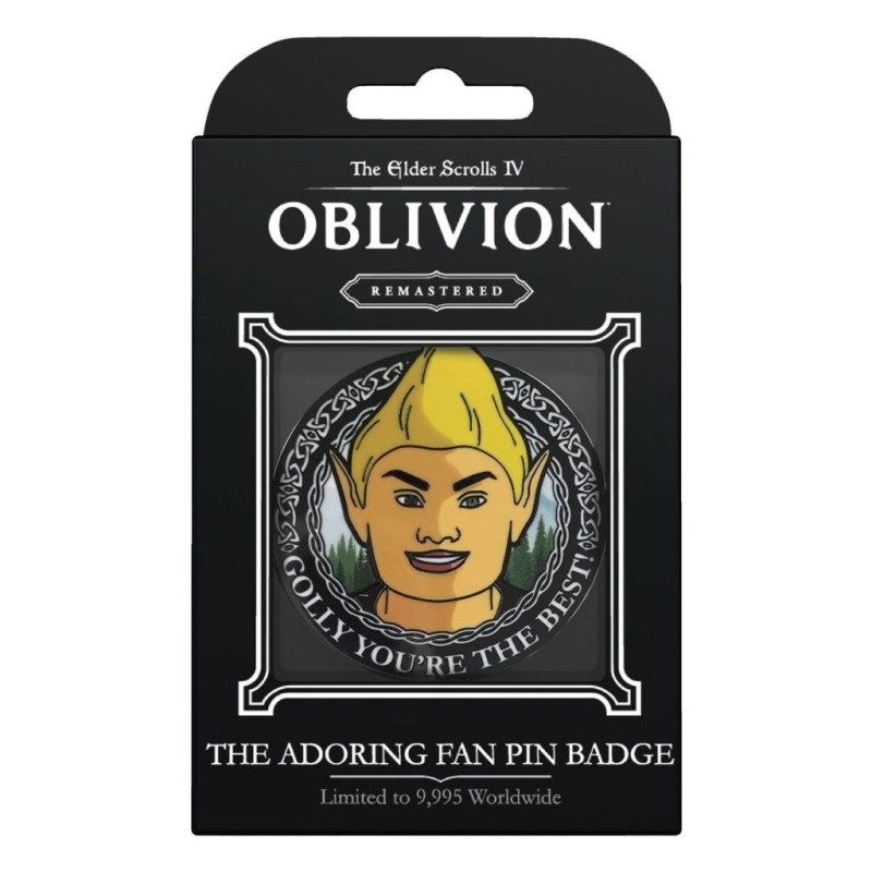 THE ELDER SCROLLS OBLIVION - Adoring Fan - Pin Badge Edition Limitée 