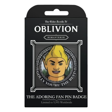 THE ELDER SCROLLS OBLIVION - Adoring Fan - Limited Edition Pin Badge 