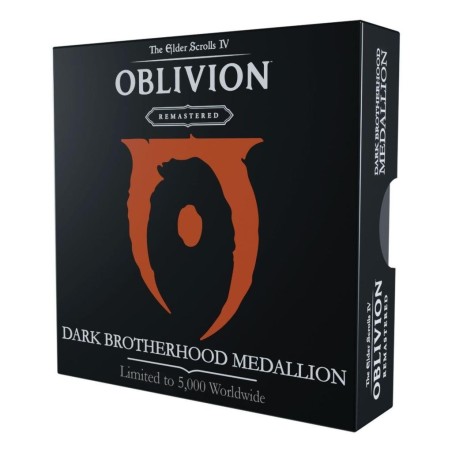 THE ELDER SCROLLS OBLIVION - Conférie Noire -Médaillon Edition Limitée 