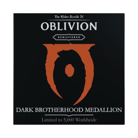 ELDER SCROLLS OBLIVION - Dark Brotherhood - Limited Edition Medallion 
