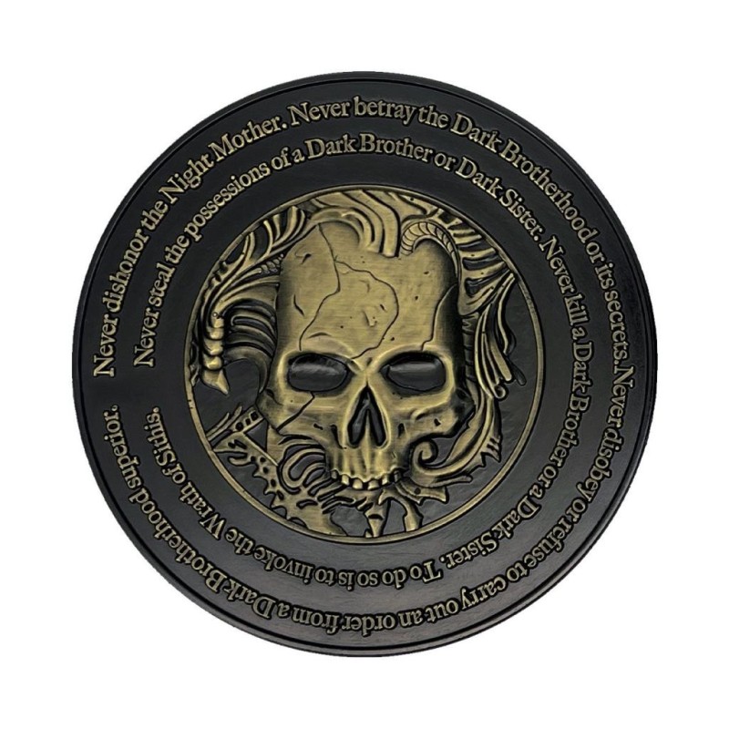 THE ELDER SCROLLS OBLIVION - Conférie Noire -Médaillon Edition Limitée 
