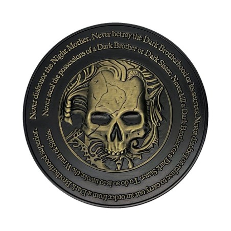 THE ELDER SCROLLS OBLIVION - Conférie Noire -Médaillon Edition Limitée 