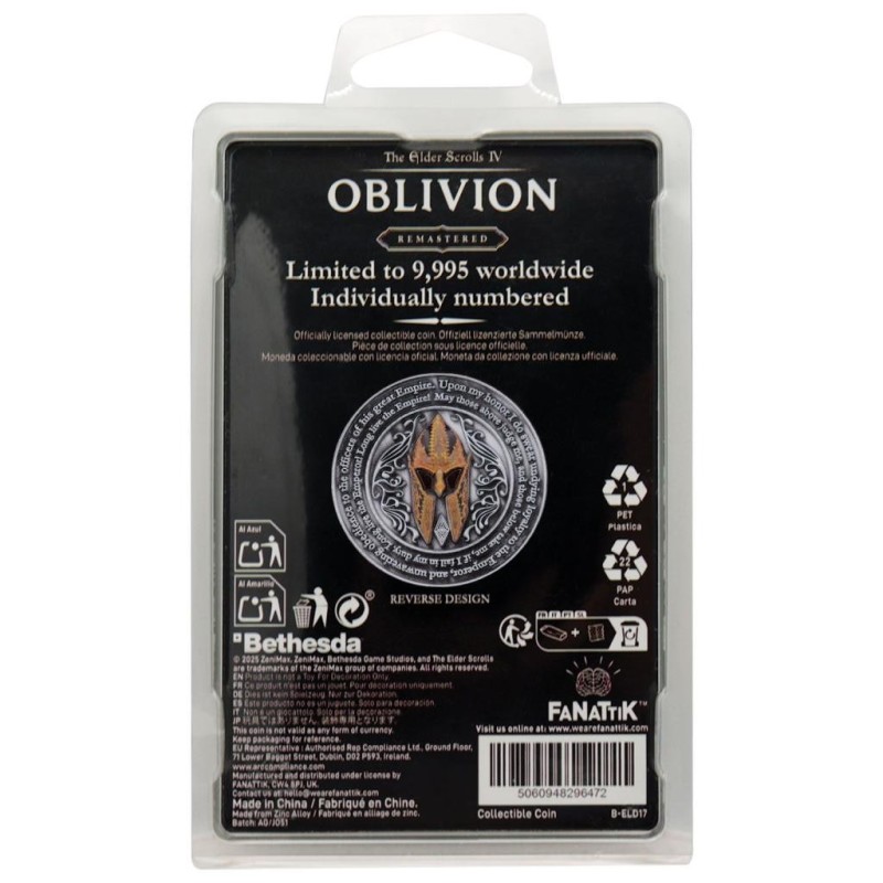 THE ELDER SCROLLS OBLIVION - Cité Impériale - Pièce Edition Limitée 