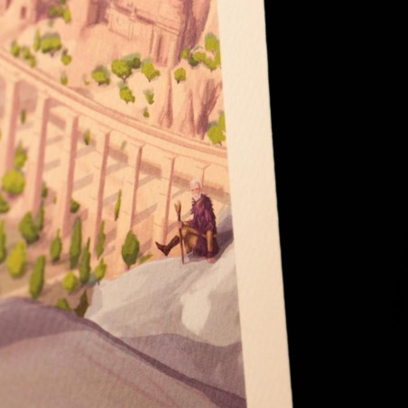 THE ELDER SCROLLS OBLIVION - Imperial City -Art Print -Limited Edition 