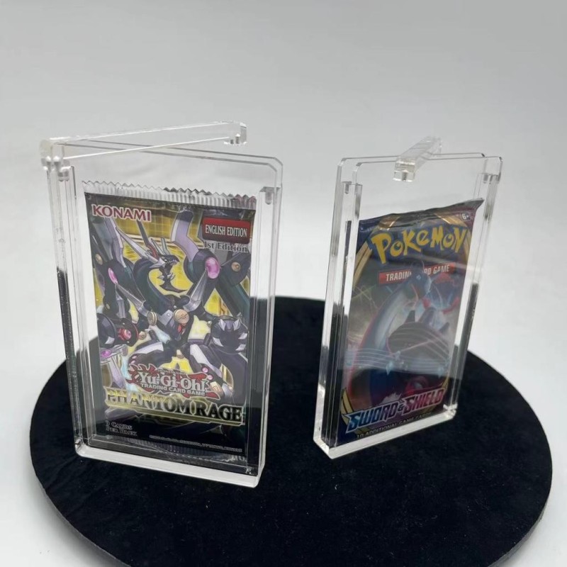 EVORETRO - Acrylic Case for Booster Pack with Magnetic 5pcs 