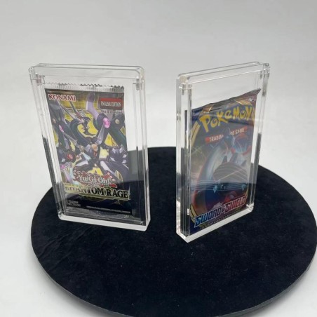 EVORETRO - Acrylic Case for Booster Pack with Magnetic 5pcs 